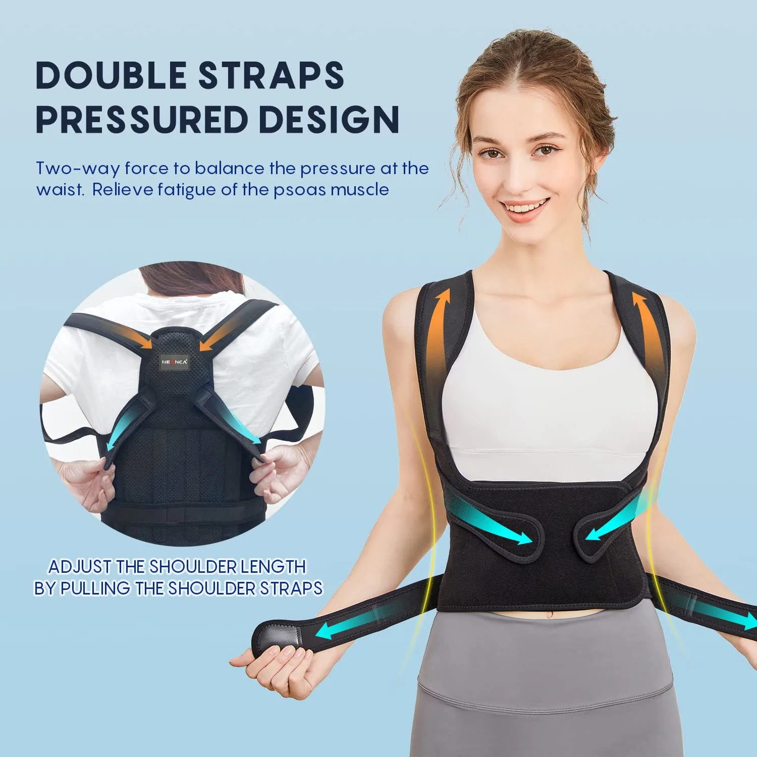 Adjustable Back Support Brace